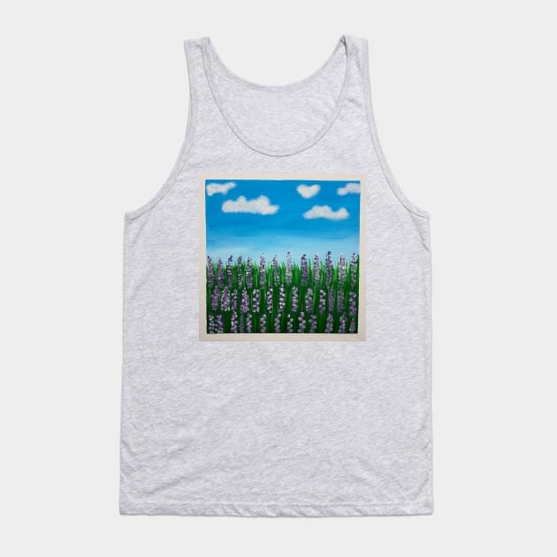 Lavender Fields Forever Tank Top by Shelly9790